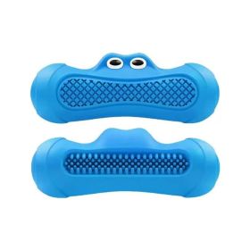 Rubber Crazy Monster Squeaky Toys For Dogs,Toy For Chewers,Non Toxic Chew Toys (Option: Blue)