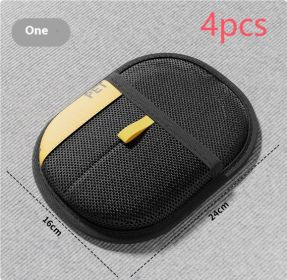 Cat Hair Cleaner Cat Hair Removal And Adsorption Artifact Hair Brush (Option: Black-4PCS)