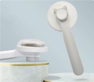 Pet Cat Comb (Option: Grey)